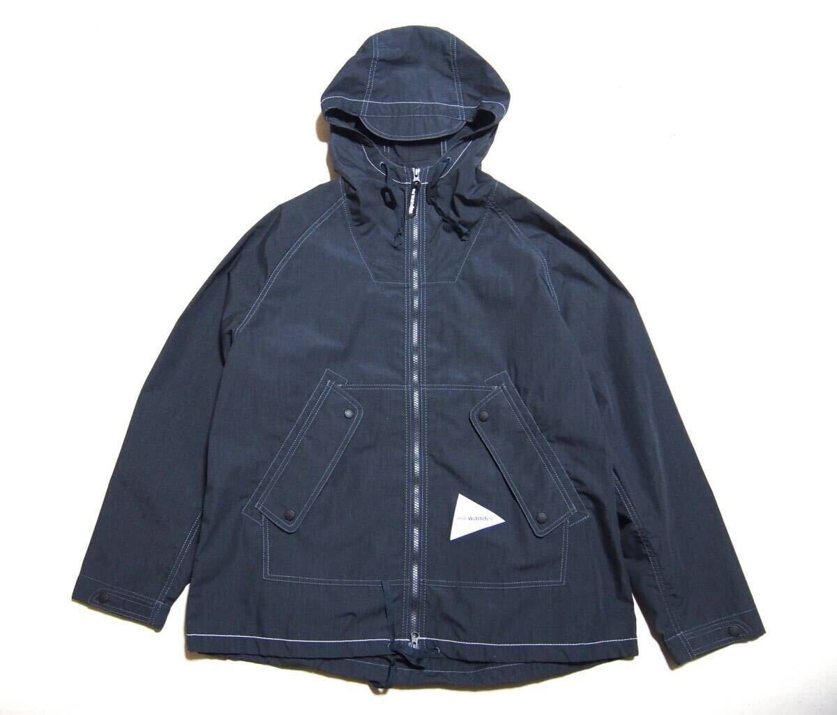 and wander アンドワンダー tough nylon hoodie M charcoal Teton Bros HOUDINI 山と道 tilak