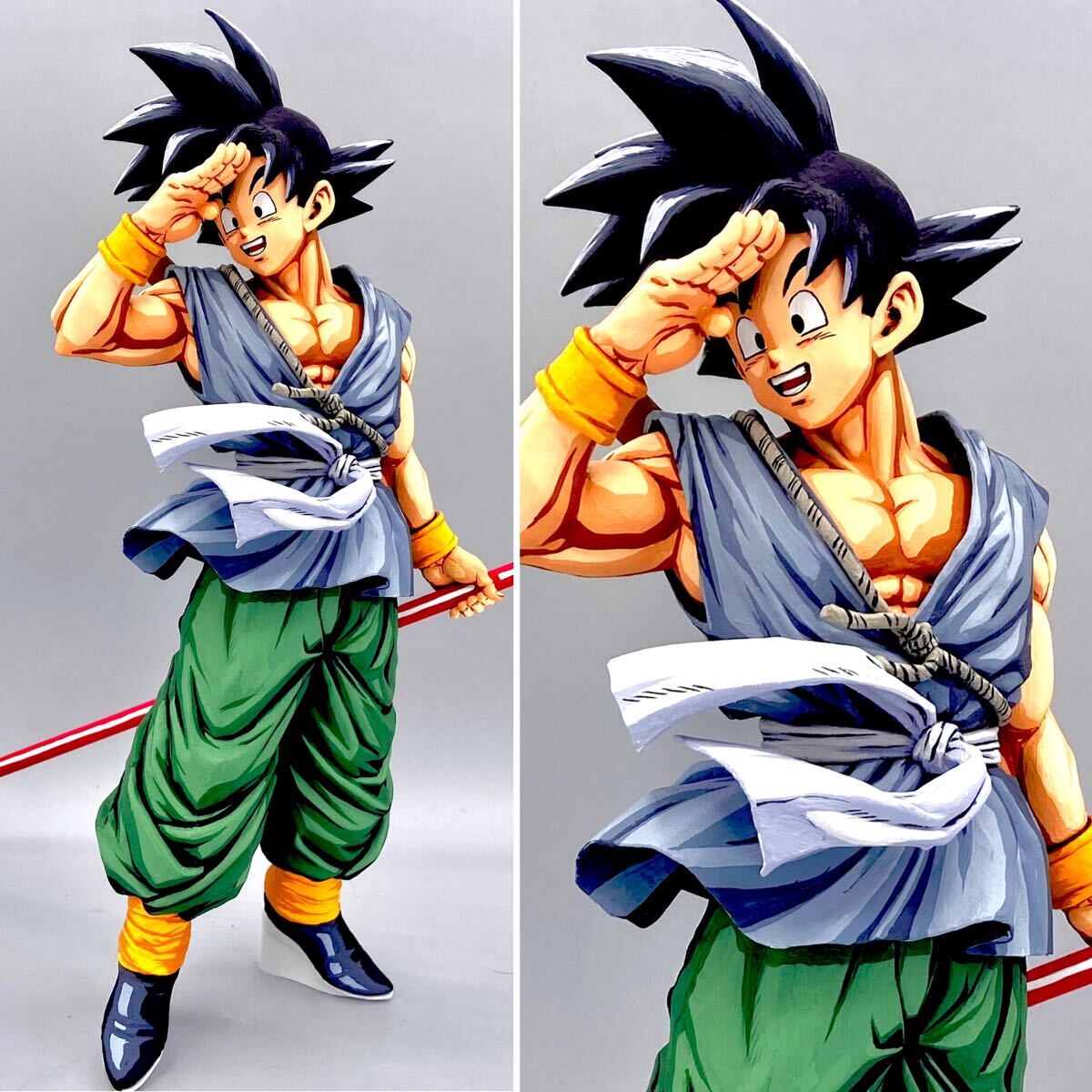 ドラゴンボール SMSP バイバイ悟空 フィギュア 改造 リペイント ドラゴンボール SMSP バイバイ悟空 フィギュア 改造 リペイント