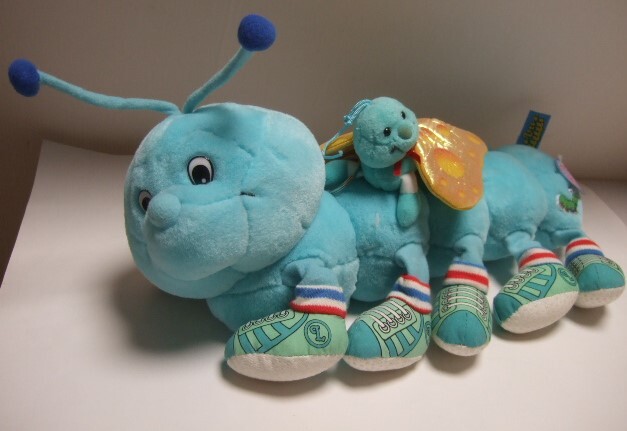 Lots-a-Lots-a-Leggggggs イモムシ　ロッツアロッツアレッグ・ぬいぐるみ 10本足