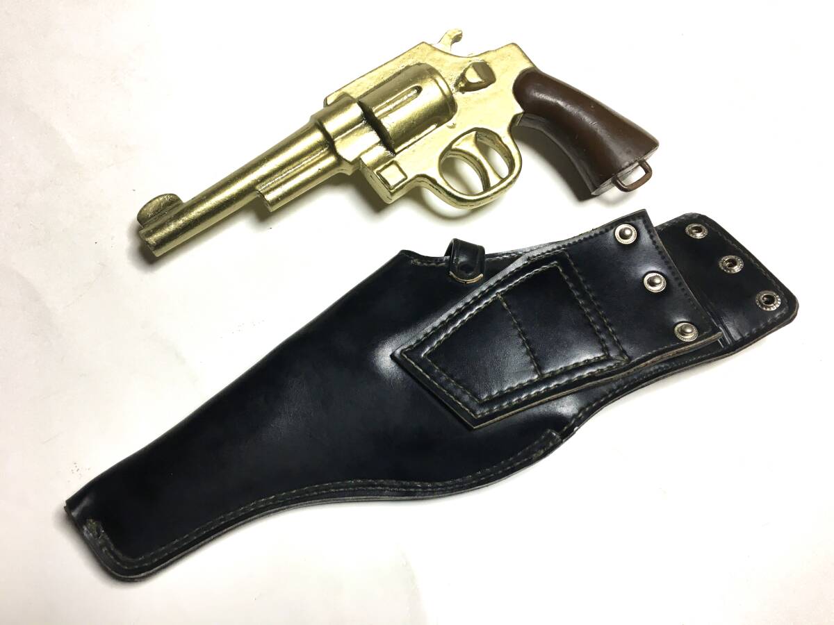 日本警察 劇用M1917けん銃入れ新品&S&W M1917ダミー銃 大都会 日本警察 劇用M1917けん銃入れ新品&S&W M1917ダミー銃 大都会