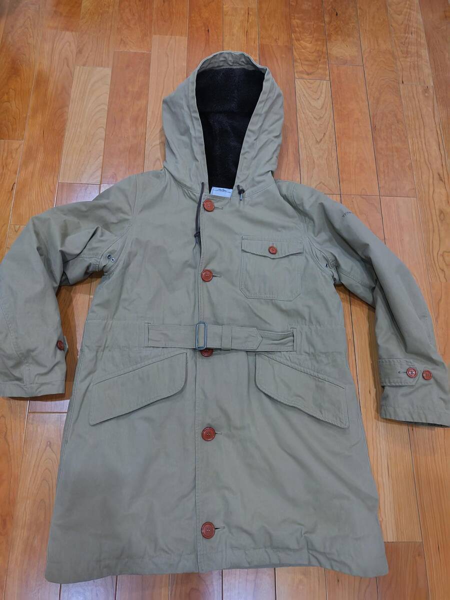visvim ADMIRAL PARKA(WOOL/ALPACA)カーキ/size2/brigadier folk virgil hakama jumbo iris 101 fbt thorson skagway