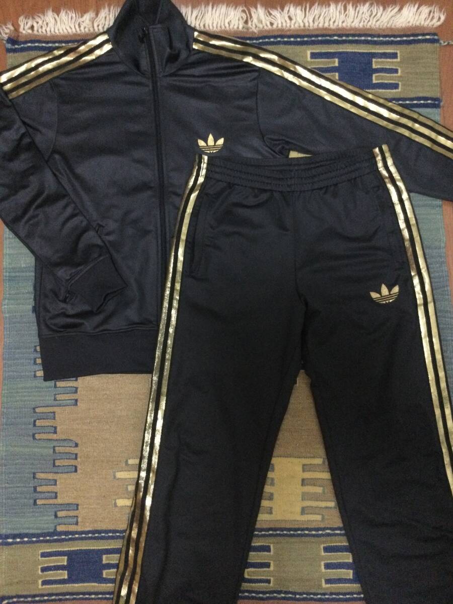 28000円 adidas アディダス トラックジャケット セットアップ 黒 28000円 adidas アディダス トラックジャケット セットアップ 黒