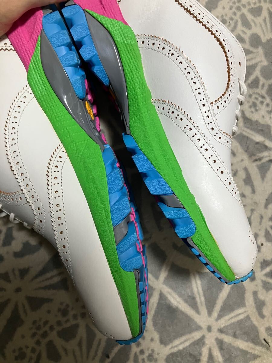 19ss コムデギャルソンオムプリュス　ウィングチップ　スニーカー　25センチ_画像7