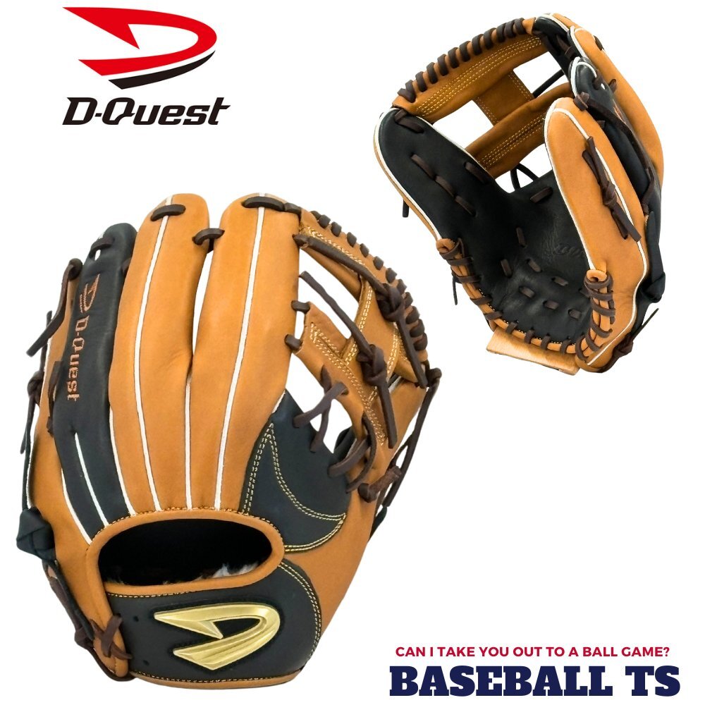 野球 ディークエスト D-Qest 軟式内野手用グラブ PDR-290T 2025年モデル 草野球 一般 大人