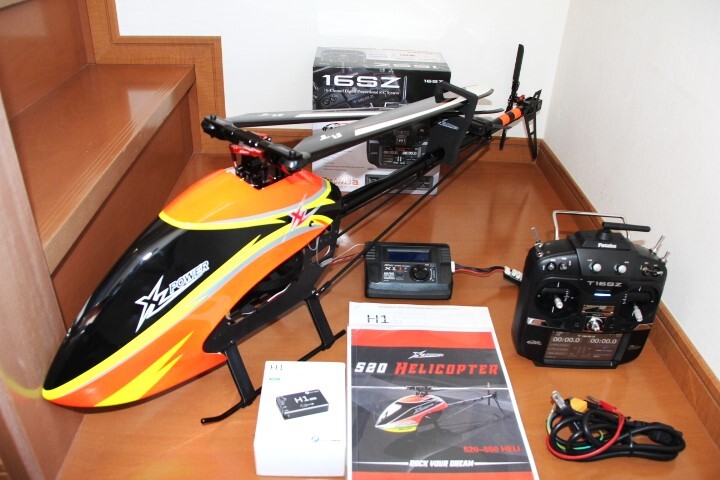 XL power 550 H1仕様 フタバ16SZ付 H1フライト設定済 手放し XL power 550 H1仕様 フタバ16SZ付 H1フライト設定済 手放し