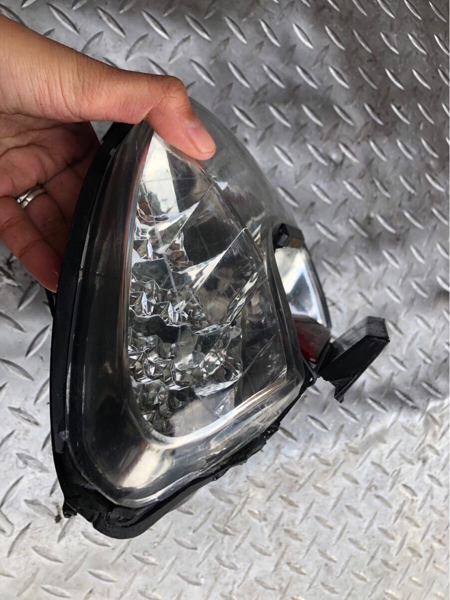 56827# Honda Live Dio ZX AF35 (185 номер шт. ~) AF34 неоригинальные задние фонари задний фонарь бесцветные линзы 