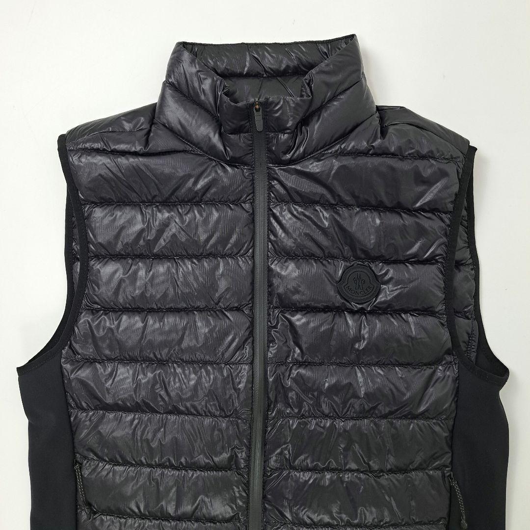 美品 MONCLER モンクレール ダウンベスト DELPY 現行品 ブラック 美品 MONCLER モンクレール ダウンベスト DELPY 現行品 ブラック