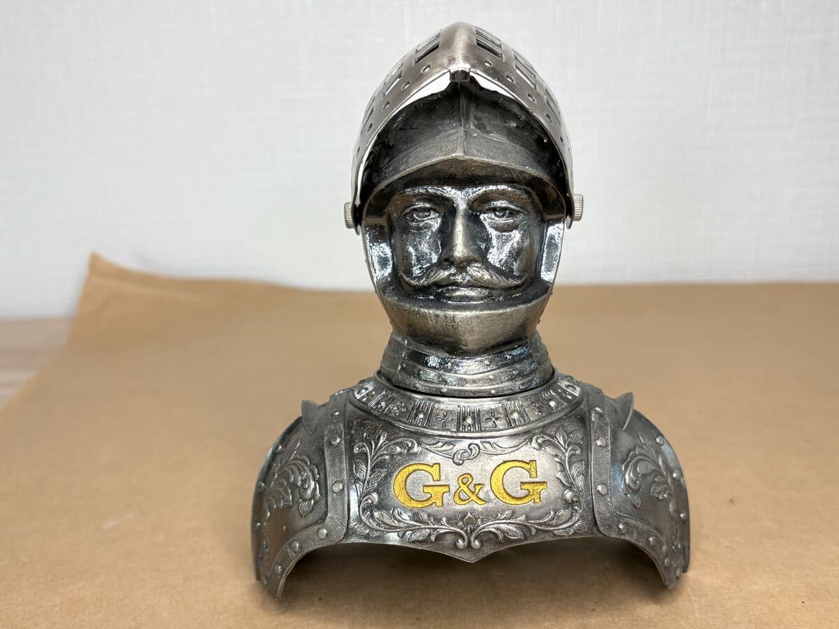 NIKKA ニッカウイスキー G&G ボトルカバー 西洋 甲冑 騎士 鎧兜 NIKKA ニッカウイスキー G&G ボトルカバー 西洋 甲冑 騎士 鎧兜