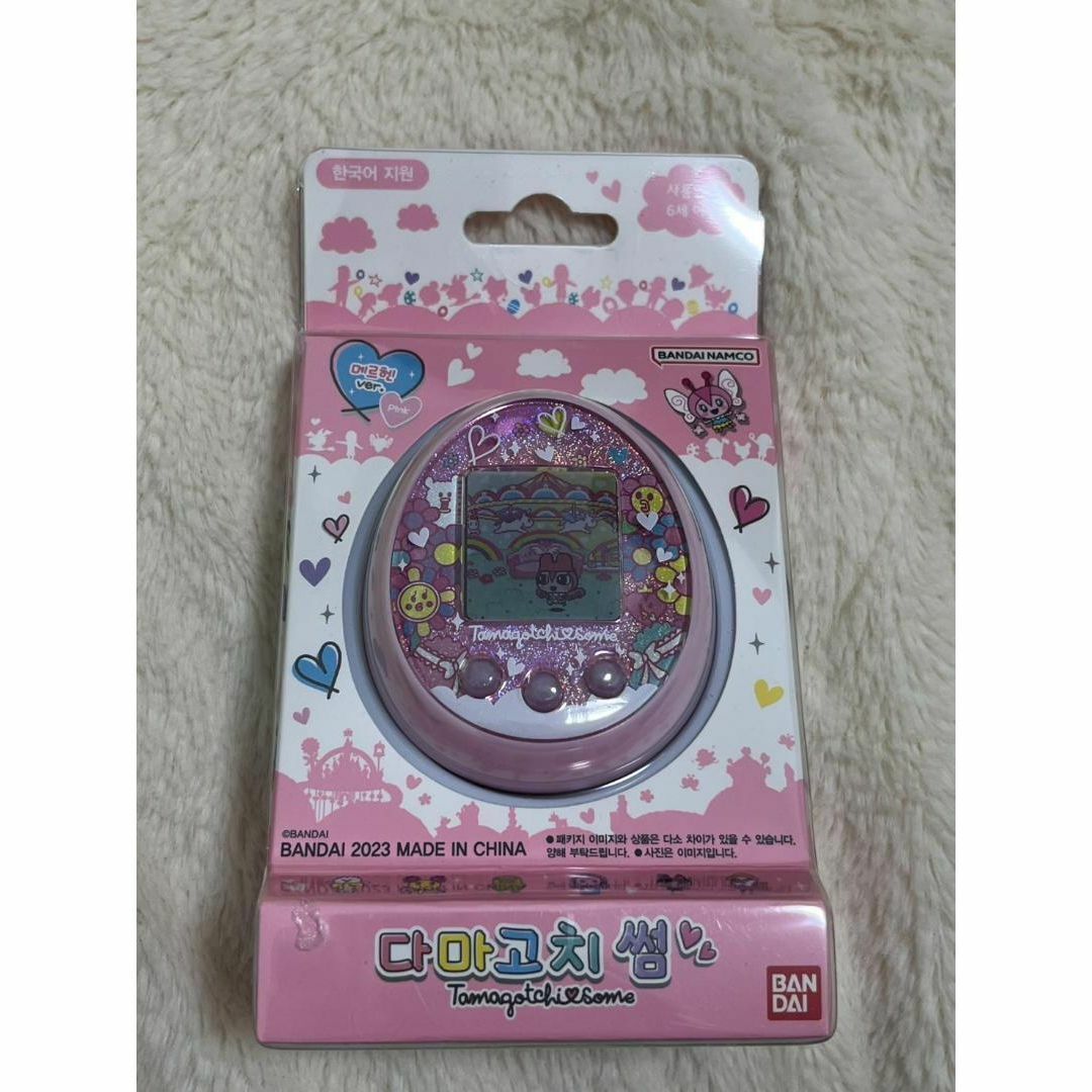 たまごっちsome 韓国版 たまごっちみーつ ピンク たまごっちみーつ 韓国版 メルヘン ピンク tamagotchi some