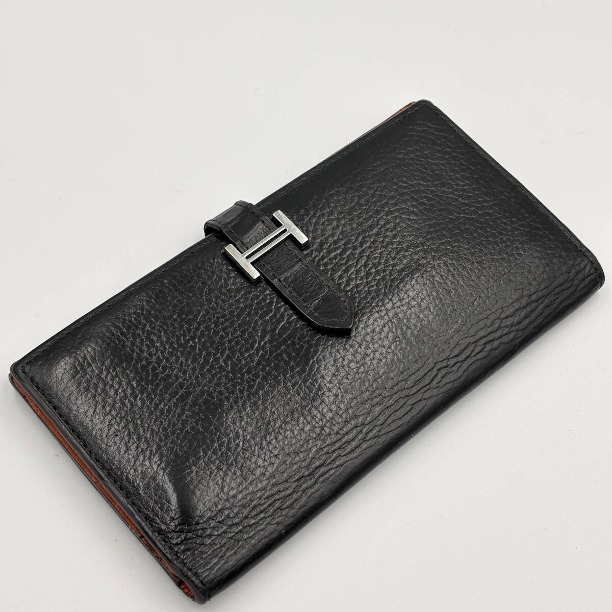 1スタ◇美品◇HERMES エルメス ベアン シェーブル レザー □R 1スタ◇美品◇HERMES エルメス ベアン シェーブル レザー □R