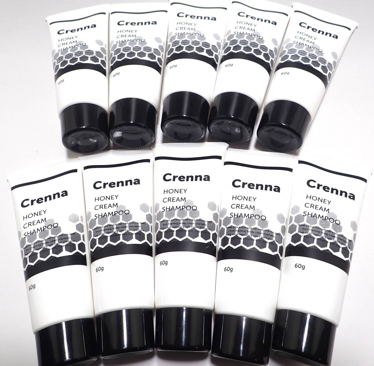  новый товар бесплатная доставка 10 шт. комплект Crennak Rena мед крем шампунь камера 60g×10шт.@ мед цветочный все в одном уход 
