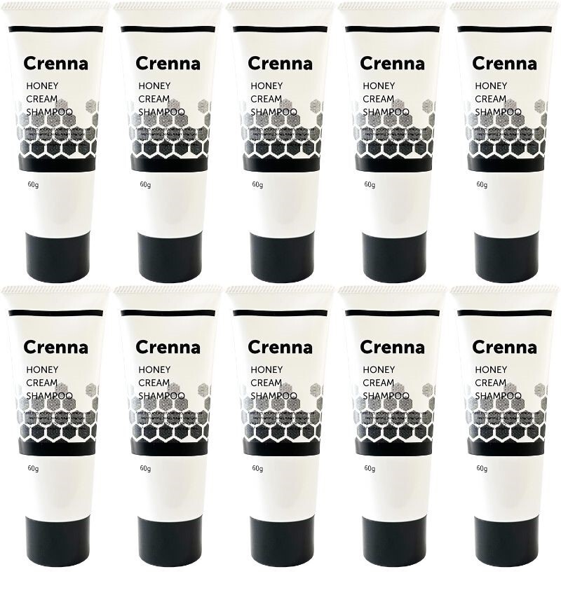  новый товар бесплатная доставка 10 шт. комплект Crennak Rena мед крем шампунь камера 60g×10шт.@ мед цветочный все в одном уход 