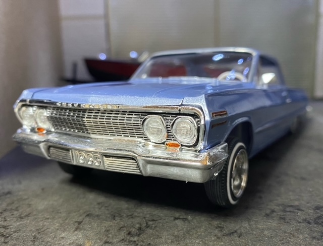 1/25 AMT '63 IMPALA SS 完成品 ジャンク 外車 アメ車 アメリカン ローライダー