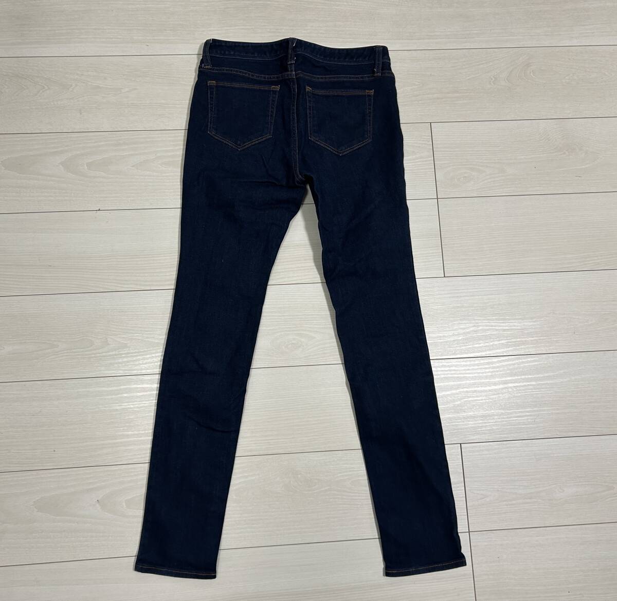 *GU GU Ultra стрейч обтягивающий джинсы Denim брюки 64 индиго *