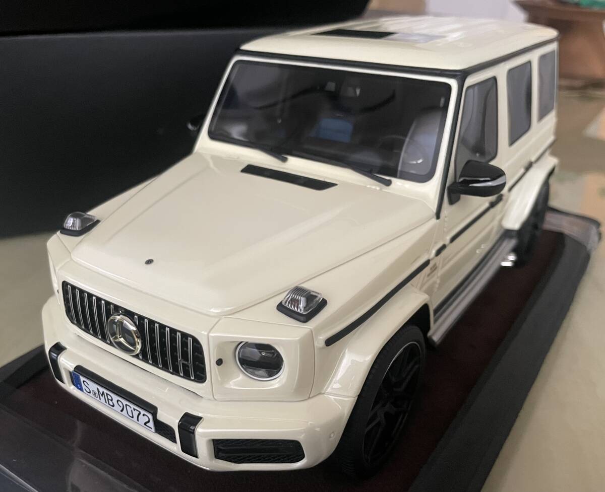 MOTORHELIX メルセデス AMG G63 1/18 イグミッションモデル　Mercedes-Benz AMG G63 ティーケーカンパニー　限定モデル　Pearl White