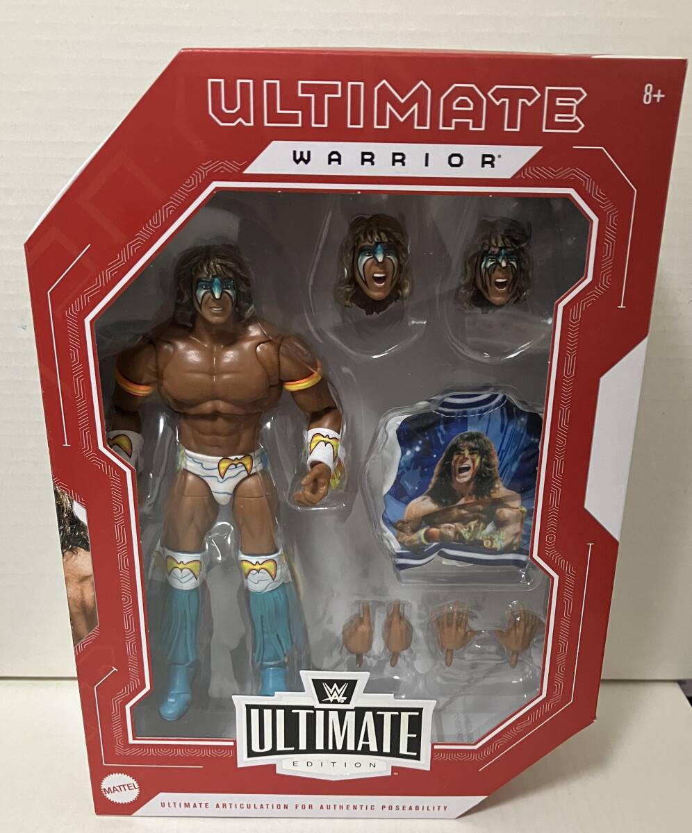WWE Mattel Elite Ultimate Warrior アルティメット・ウォリアー マテル プロレスフィギュア WWF 新品未開封