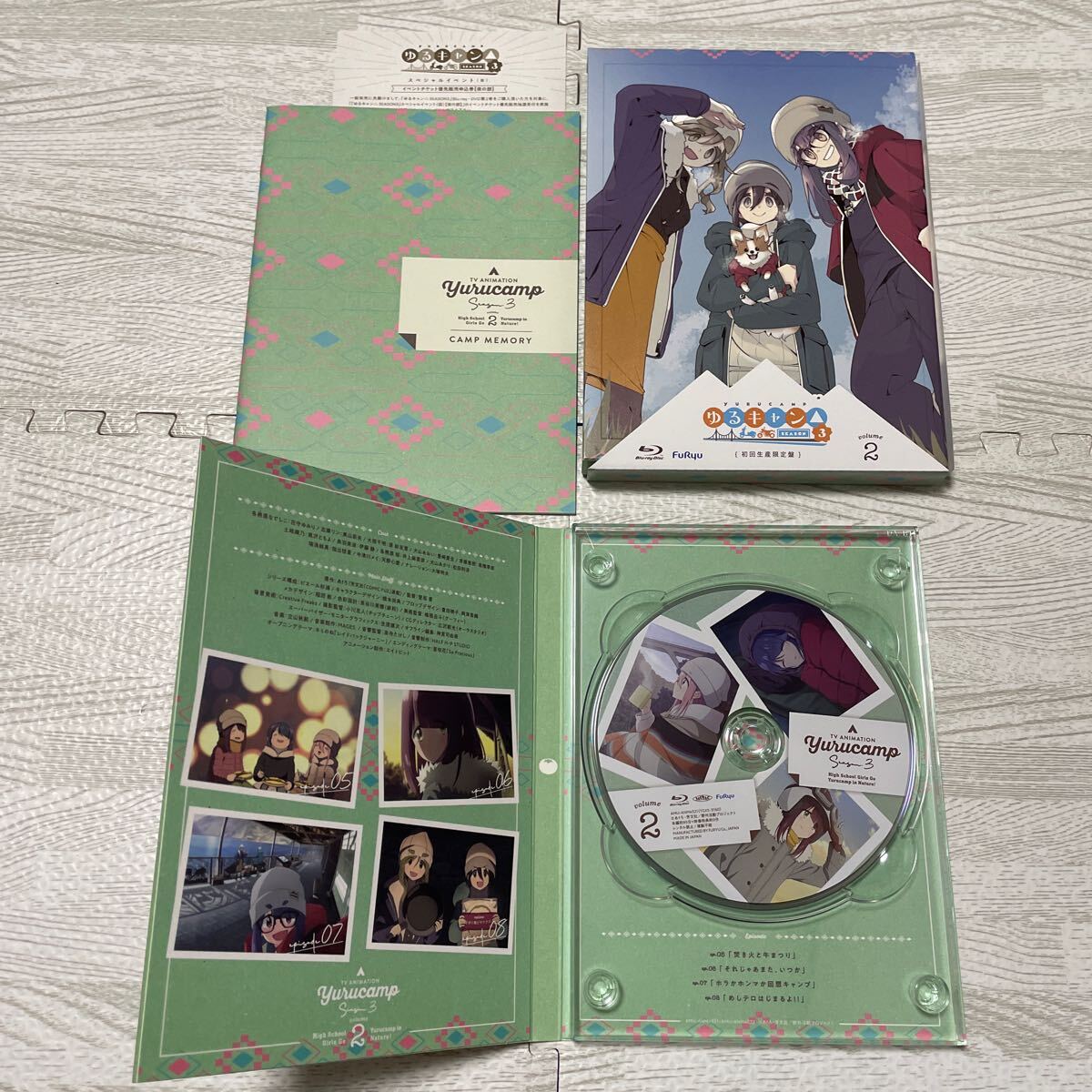 TVアニメ ゆるキャン SEASON 3 Blu-ray 初回生産限定盤 全巻 TVアニメ ゆるキャン SEASON 3 Blu-ray 初回生産限定盤 全巻