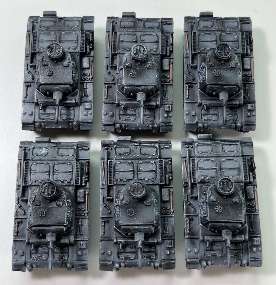 1/144 CAN.DO DOYUSHA 童友社 マイクロアーマー 第10弾 ドイツ Ⅲ號戦車 F型 第3戦車師団 フランス 1940年 ×6