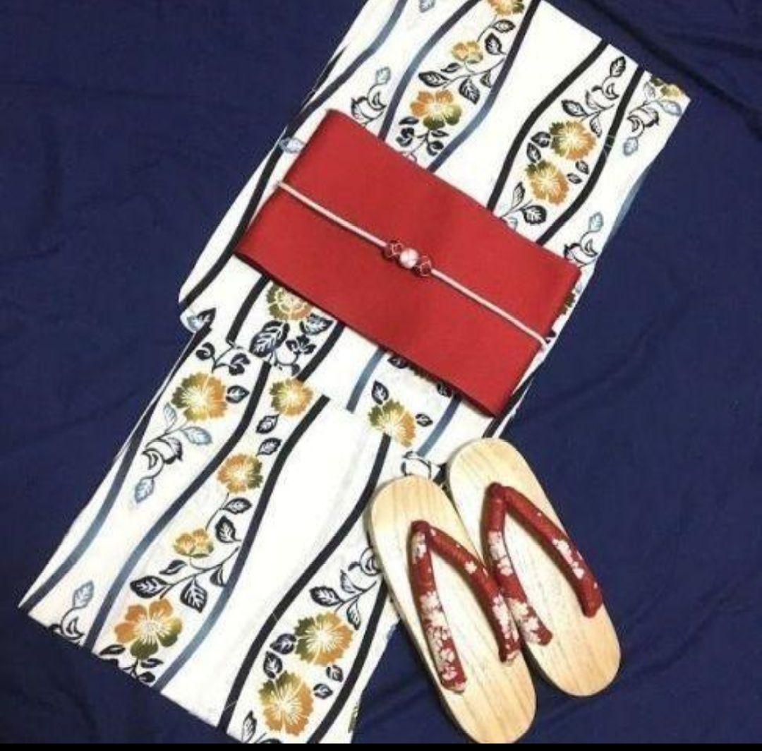 ◆高級綿100％◆上品よろけ花柄の古典浴衣◆ 新品　未使用　呉服店購入