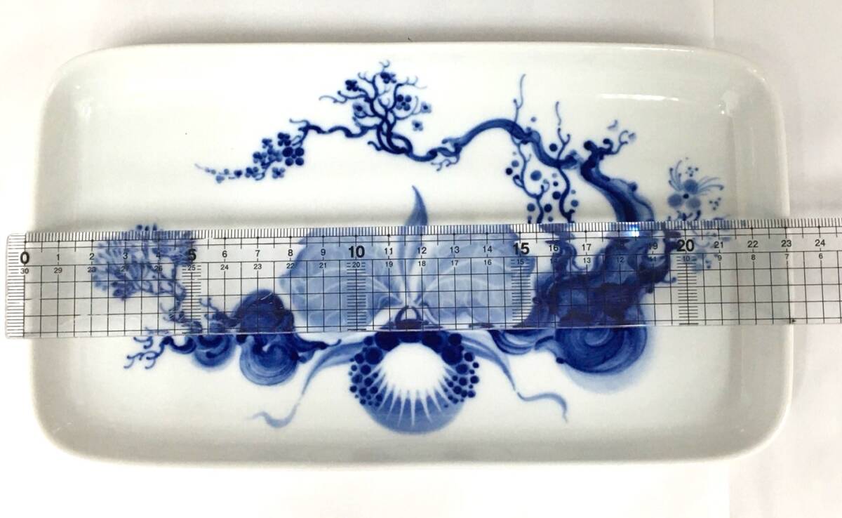 マイセンブルーオーキッド平皿5枚セット