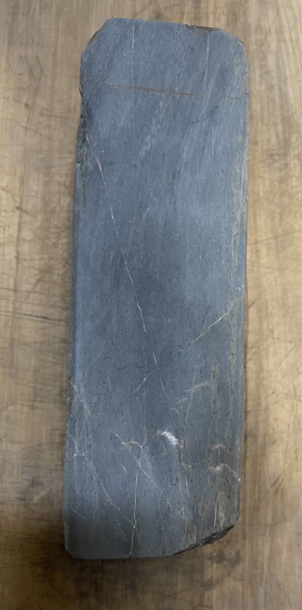 天然砥石 1.36kg 黒ごま 丹波青砥 神前 中砥石 