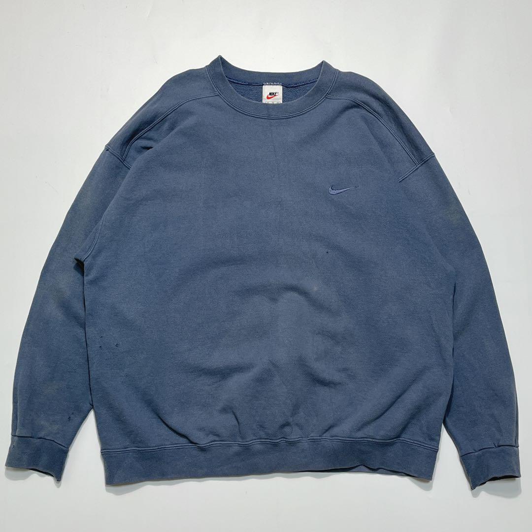 90's NIKE ナイキ 白タグ 銀タグ スウェット トレーナー XL 90's NIKE ナイキ 白タグ 銀タグ スウェット トレーナー XL