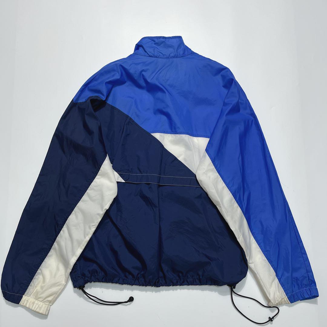 90's NIKE ナイキ 銀タグ ナイロンジャケット XL 青 ワン 90's NIKE ナイキ 銀タグ ナイロンジャケット XL 青 ワン