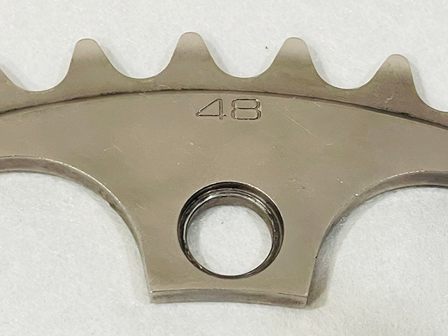 ★ＤＵＲＡーＡＣＥデュラエース チェーンリング ４８Ｔ ＰＣＤ１４４ｍｍ?。? bimg=