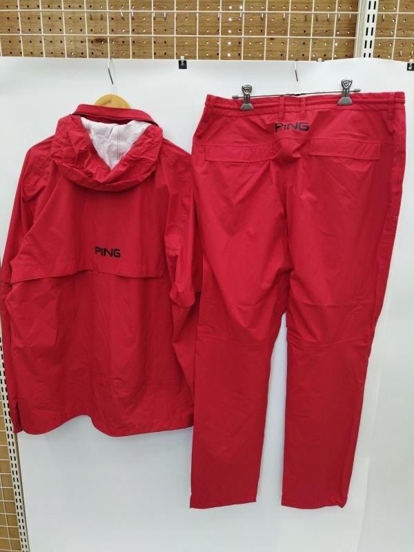 激安!特価品 Yahoo!オークション - 621-1988001 ピン 【タグ付き美品】PING レインウエア
