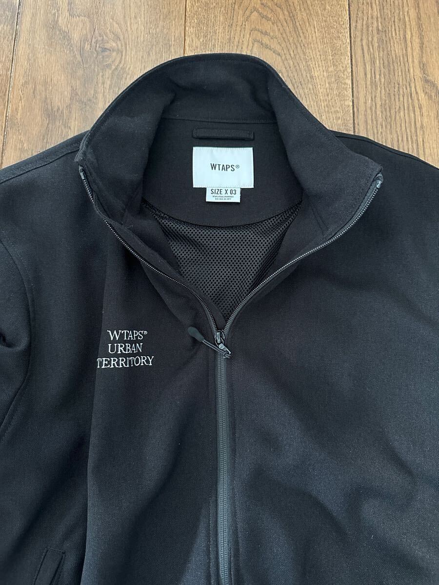 WTAPS URBAN TERRITORY ブラックパーカー X04 WTAPS URBAN TERRITORY 黒 ナイロンジャケット