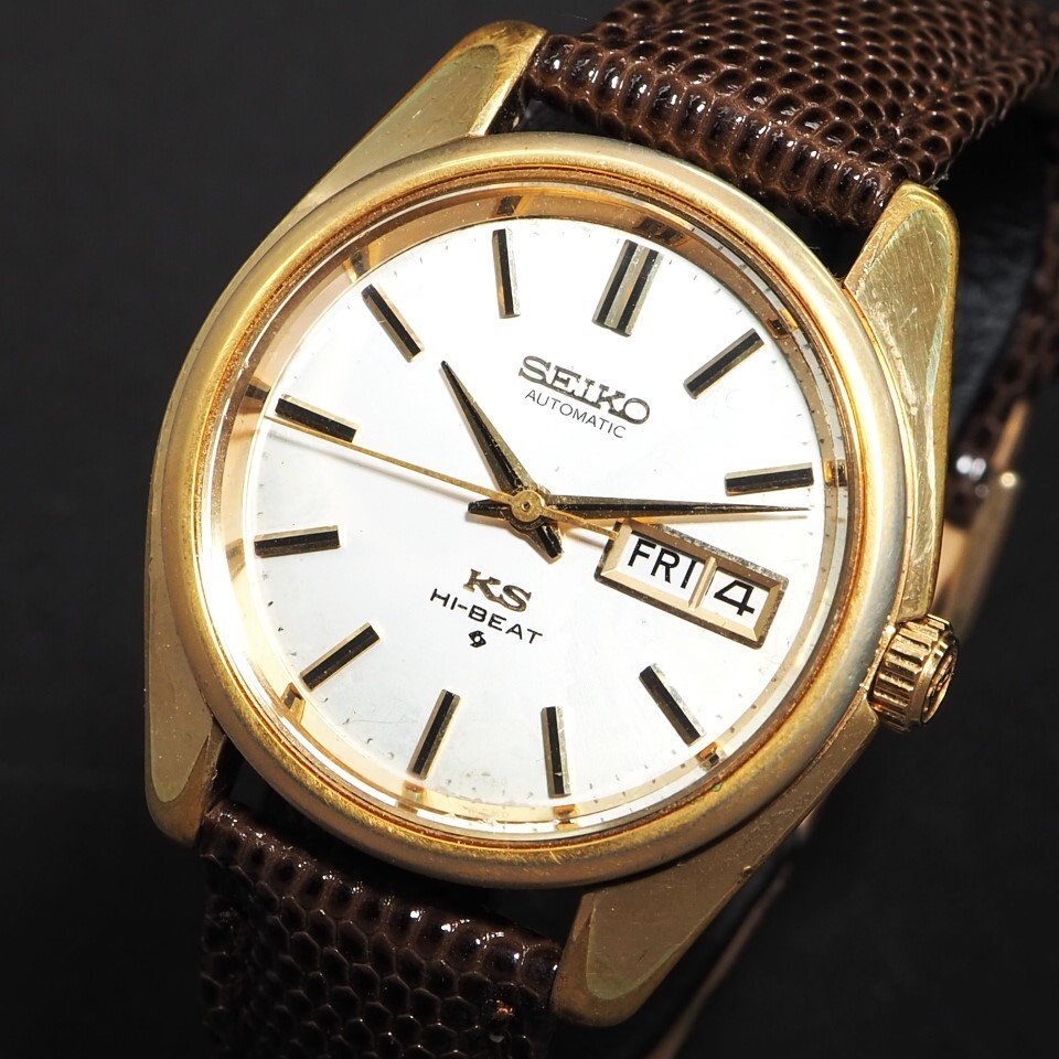 SEIKO セイコー　KS キングセイコー 　HI-BEAT　ジャンク品 ジャンク}キングセイコーSEIKO KS HI-BEAT 5625-7070
