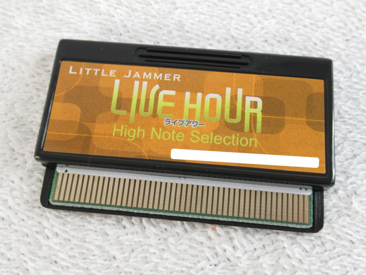 #061101-255# beautiful goods #BANDAI/ Bandai #LITTLE JAMMER/ little jama-#LIVE HOUR/ Live Hour # total 5 point # cartridge # present condition #