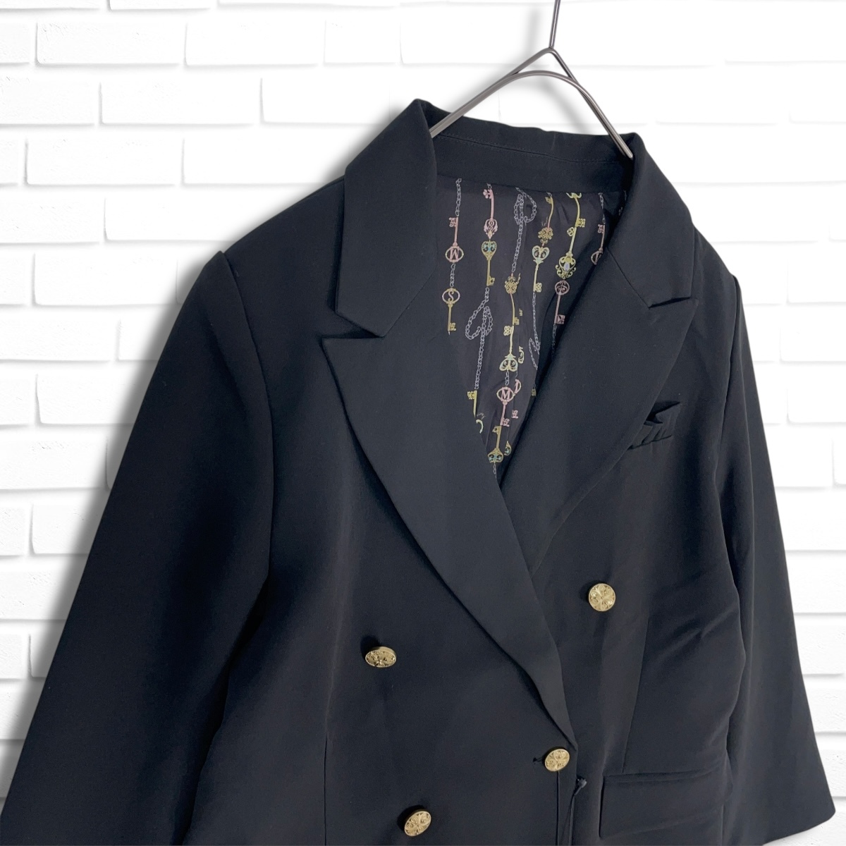 新品 &Love masami satomi アンドラブ マサミサトミ 金ボタン 新品 &Love masami satomi アンドラブ マサミサトミ 金ボタン