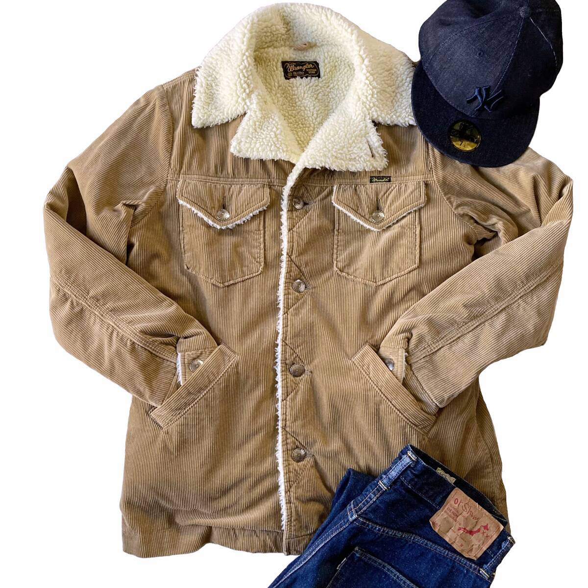 ラングラー × ナノユニバース ボアランチコート Wrangler × NANO ラングラー × ナノユニバース ボアランチコート Wrangler × NANO