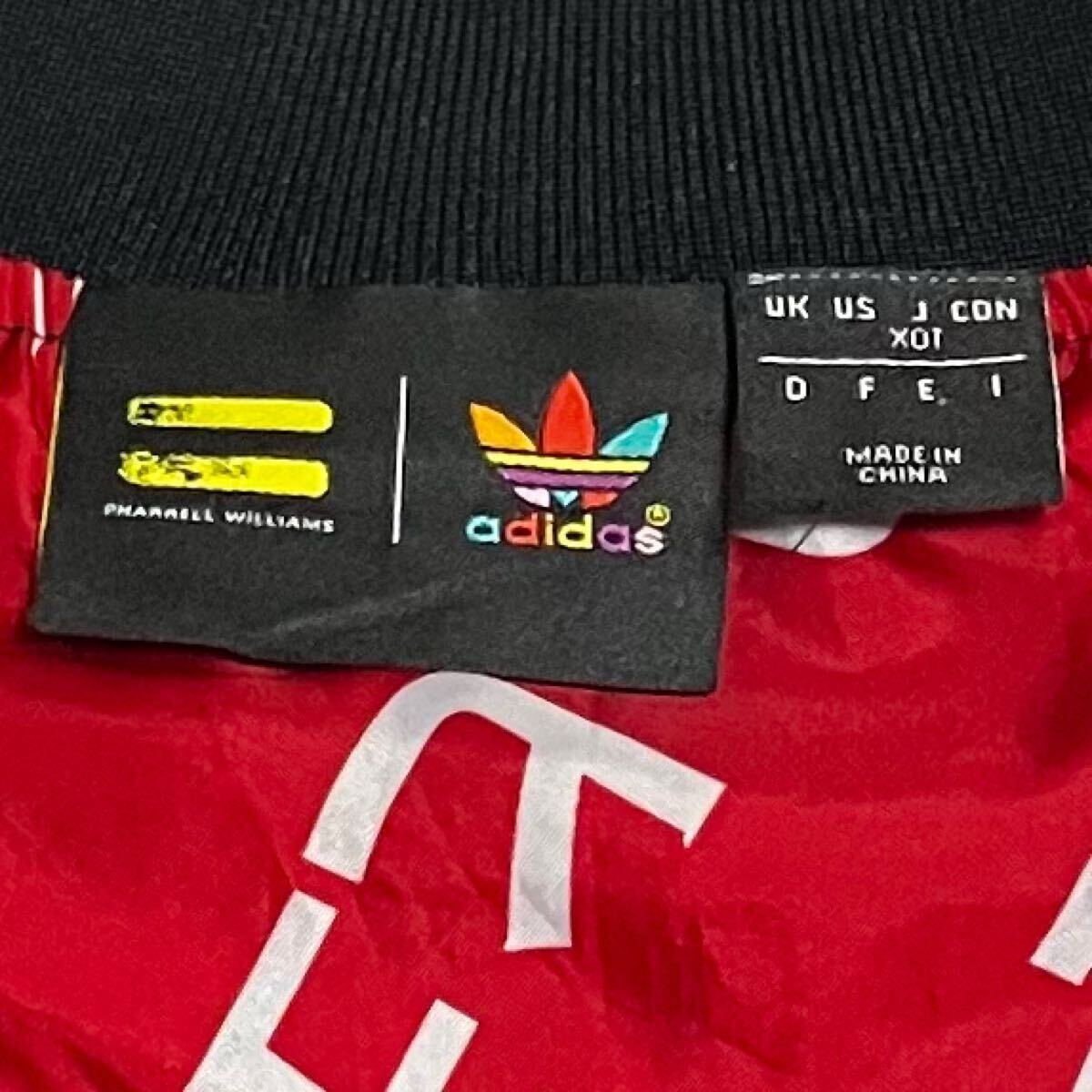 希少】adidas×PHARRELL WILLIAMS トラックジャケット ベロア 希少】adidas×PHARRELL WILLIAMS トラックジャケット ベロア
