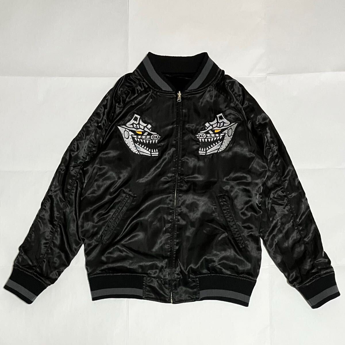 希少】PUNK DRUNKERS×東宝 コラボスカジャン リバーシブル 希少】PUNK DRUNKERS×東宝 コラボスカジャン リバーシブル