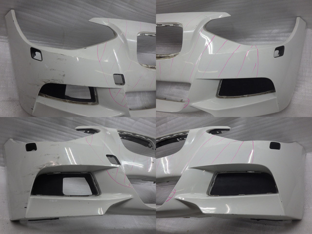 BMW 1シリーズ F20 前期 Mスポーツ 純正 フロントバンパー 5111 8048965 シルバー 51118048965 フロントリップスポイラー BMW 1シリーズ F20 前期 Mスポーツ ノーマル