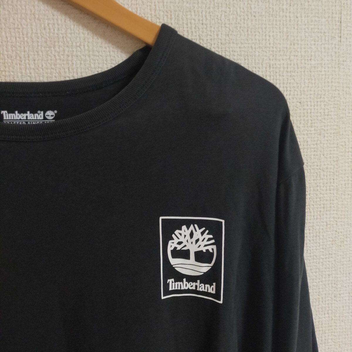 Timberland ティンバーランド デカロゴ ロンT 長袖Tシャツ Timberland ティンバーランド デカロゴ ロンT 長袖Tシャツ