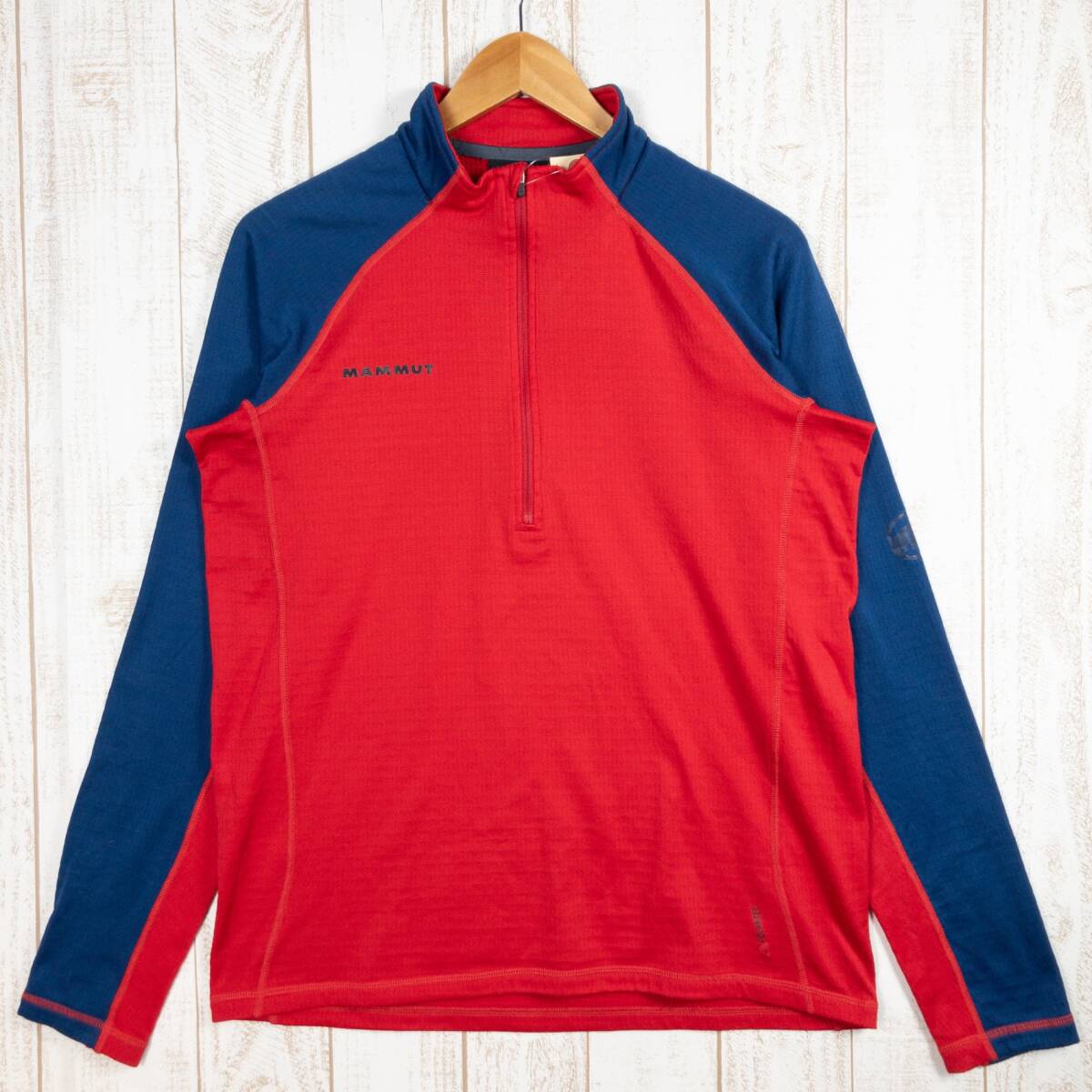 Men's L レッド系 Mammut ( マムート ) アタカゾ ジップ プルオーバー Atacazo Zip Pull ポーラテック