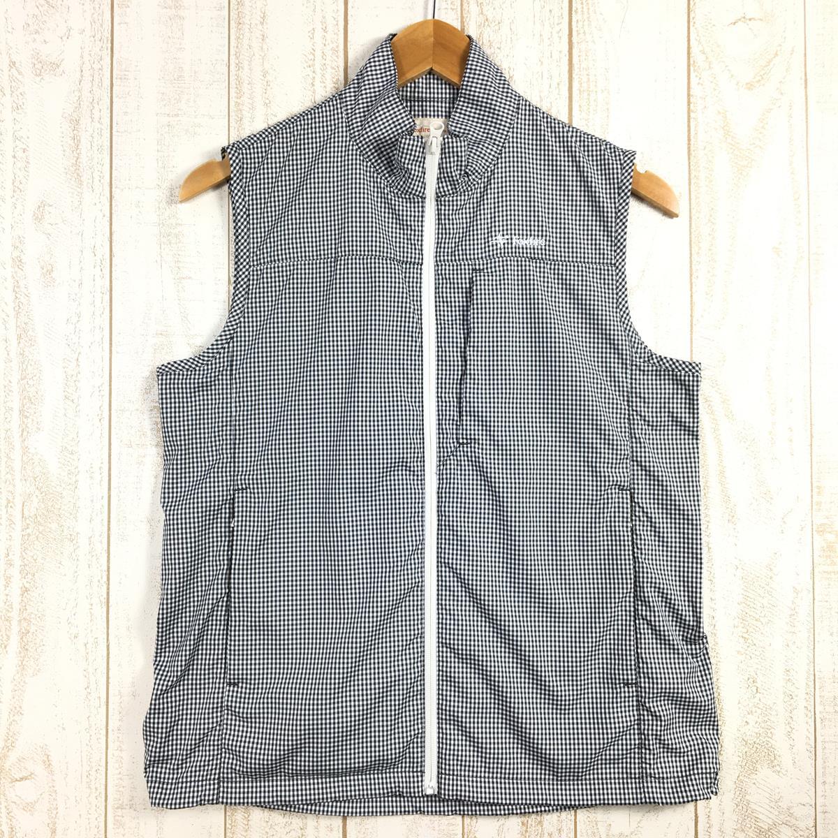 Women's L チャコール系 Foxfire ( フォックスファイヤー ) アルファ トレイル ベスト ウィンドシェル 撥水 8213712