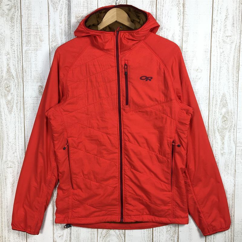 Men's M オレンジ系 Outdoor Research ( アウトドアリサーチ ) リフュージ エア フーデッド ジャケット Ref