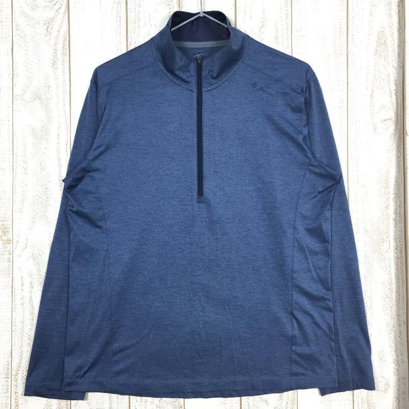 Men's M ネイビー系 Foxfire ( フォックスファイヤー ) スコーロン ファインタッチ ハーフジップ Sc Fine Tou