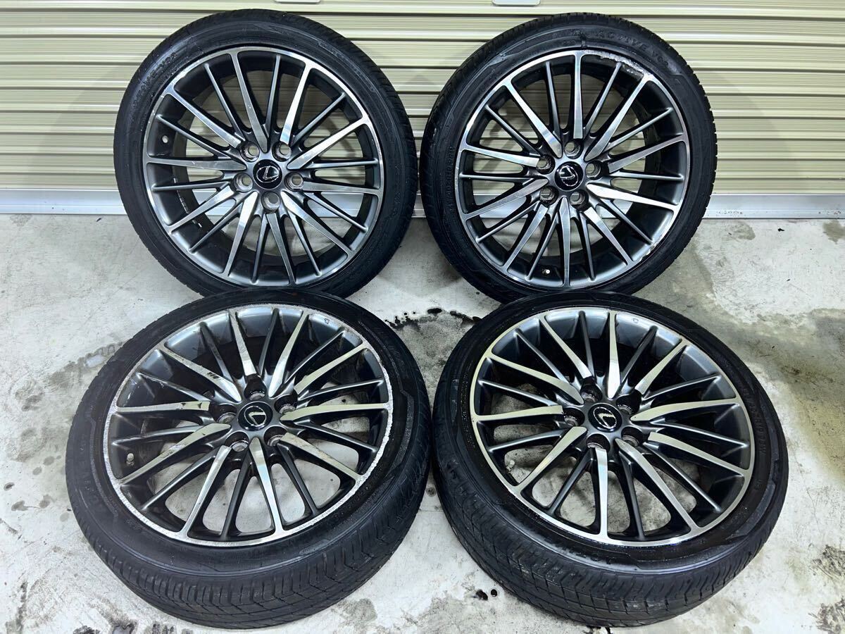 レクサス LS Fスポーツ 純正ホイール 19インチ +35 BBS RV748 4 レクサス LS Fスポーツ 純正ホイール 19インチ +35 BBS RV748 4