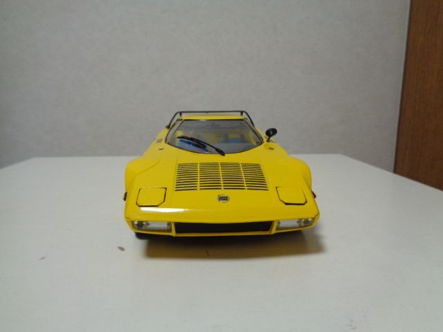 京商 1:18 ランチア ストラトス HF イエロー 1/18 ランチアストラトスHF イエロー 京商
