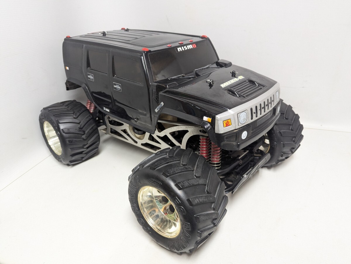 ■希少 完成品 FGモデル 1/5 エンジンRC ハマー ボディ シャーシ■