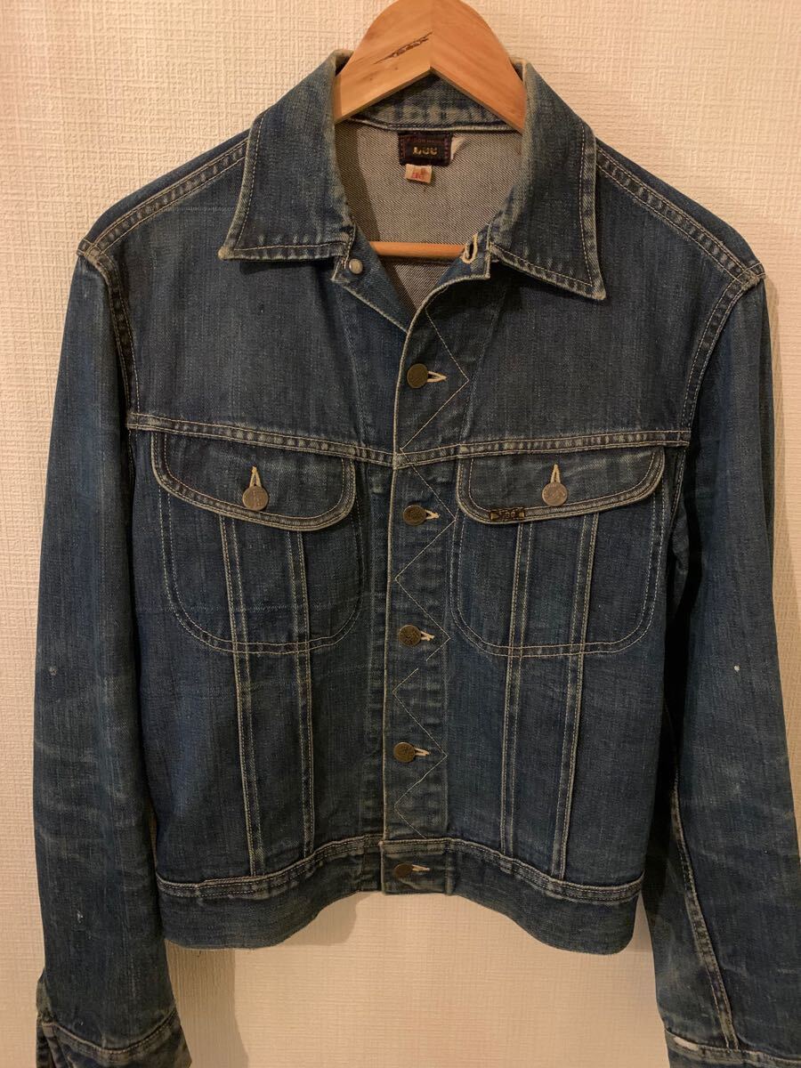 40s ビンテージ　赤センター　Lee 101j デニムジャケット　赤タグ 40s ビンテージ赤センターLee 101j デニムジャケット赤タグ