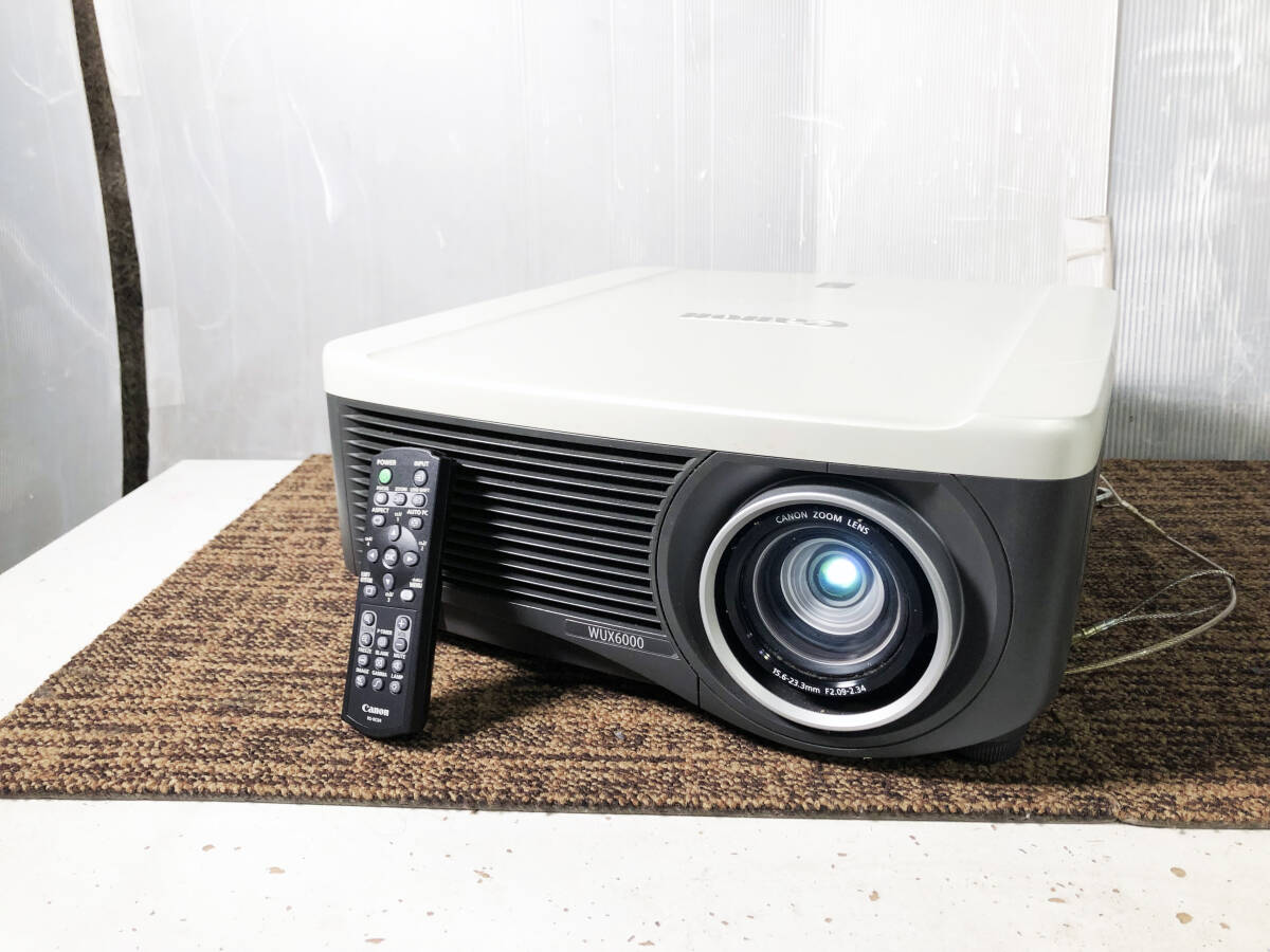 Canon WUX6000 おいしく プロジェクター Canon WUX6000 おいしく プロジェクター