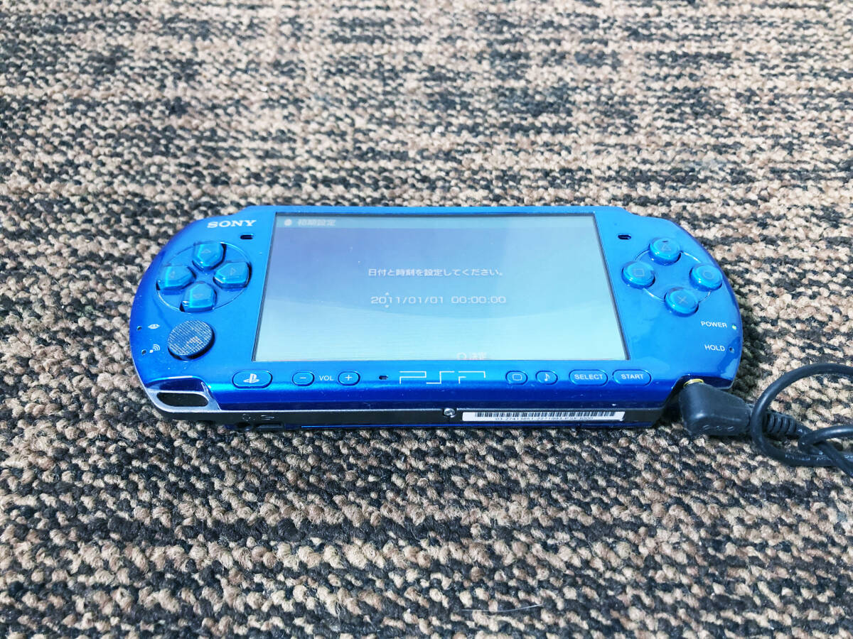 PK02190S☆SONY☆PSP本体 バイブラント・ブルー FW6.60