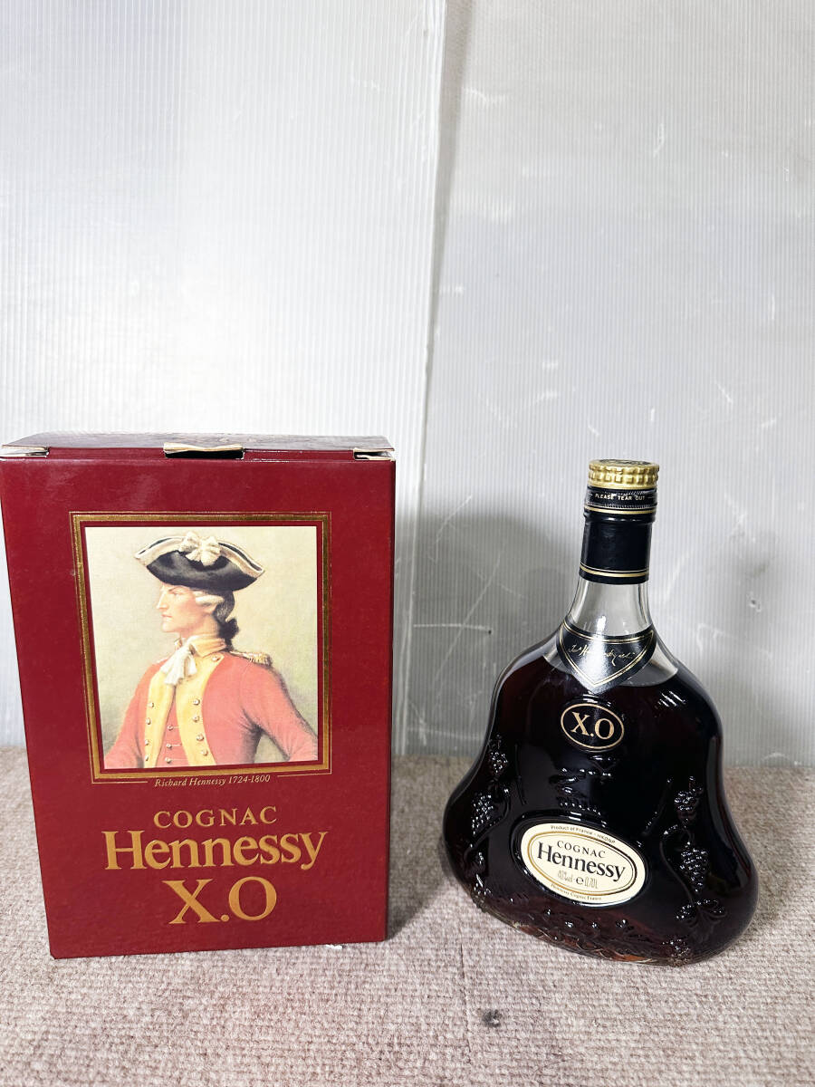 未開栓 古酒【Hennessy XO ヘネシー 350ml クリアボトル 金 未開栓 古酒【Hennessy XO ヘネシー 350ml クリアボトル 金