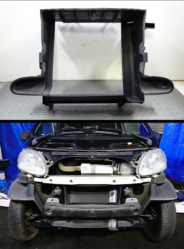 D/DK25#MCC smart K C450 GF-MC01K ( Smart K легкий 450347 2002y)# передний базовая планка воздушный гид panel 0003429V012( радиатор держатель 